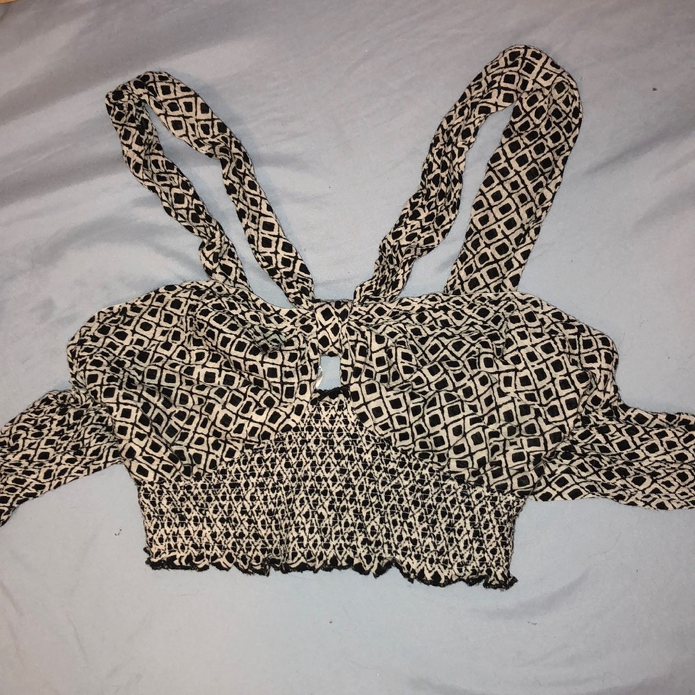 Cut Out Crop Top